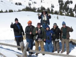 The group at Loveland Pass